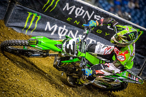 Eli Tomac continues top five runs as AMA SX Hits Detroit