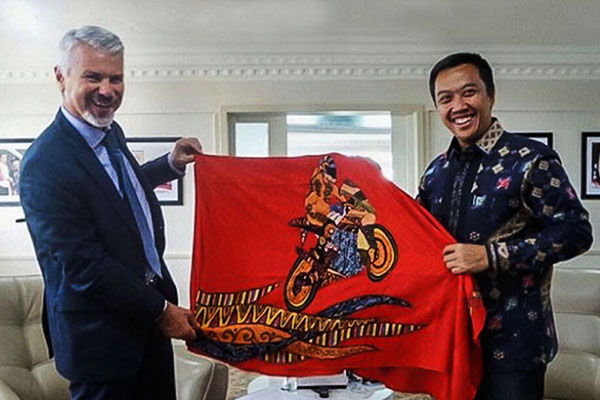 First MXGP of Indonesia inspection