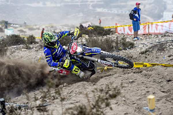 Matthew Phillips is victorious in EnduroGP