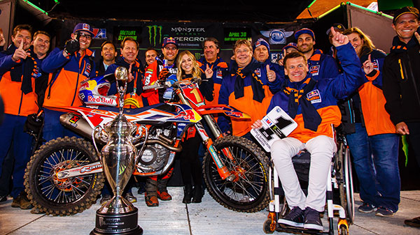 AMA Supercross Race Report from East Rutherford – Championship is decided