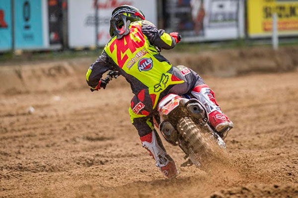 Gajser second in honda 1-2 in Mantova qualifying