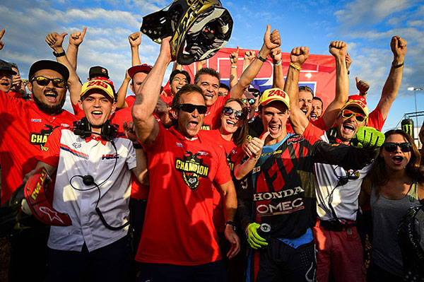 Tim Gajser is the 2016 MXGP World Champion