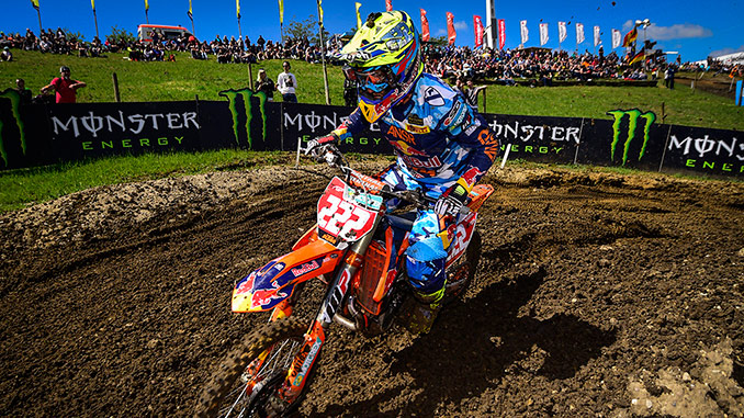 Cairoli and Paturel start strong at the MXGP of Germany