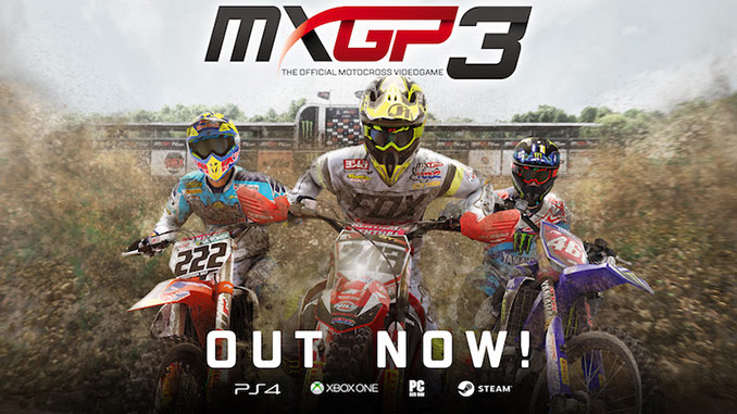 MXGP3 Videogame out now