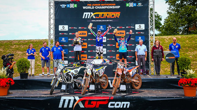 Facchetti, Wade, and Van Erp on top of the World with Estonian Wins