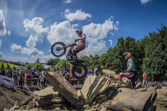 Bou and Fujinami on top in the British TrialGP