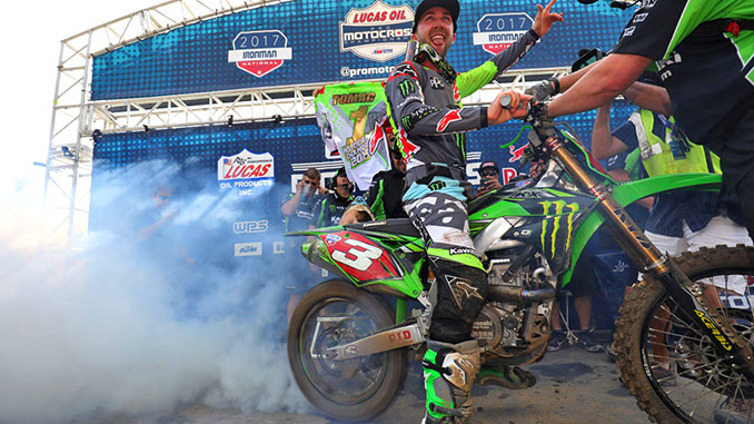 Eli Tomac is your 2017 Pro Motocross 450 Champion