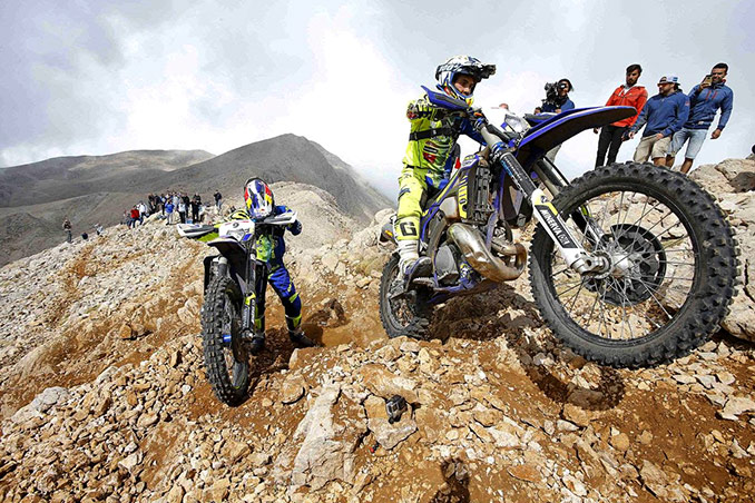 Mario Roman and Wade Young on the Sea to Sky podium