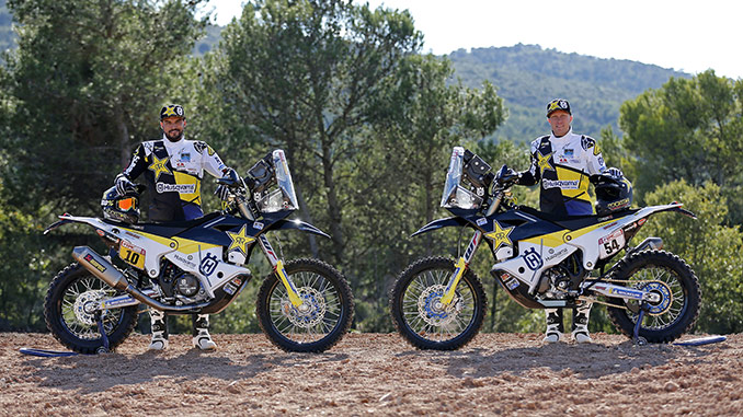 Husqvarna Motorcycles announce official rider line-up for Dakar Rally 2018