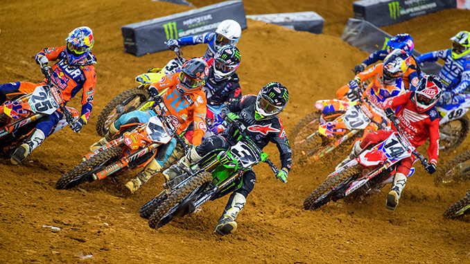 Eli Tomac wins Round 7 at Arlington
