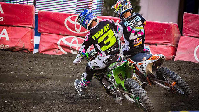 Musquin Battles Tomac for Foxborough Win