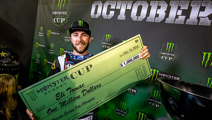 Eli Tomac Wins “Monster Million”