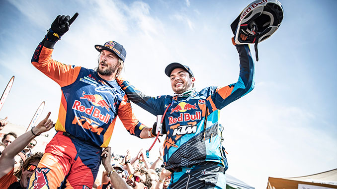Toby Price and KTM win Dakar 2019