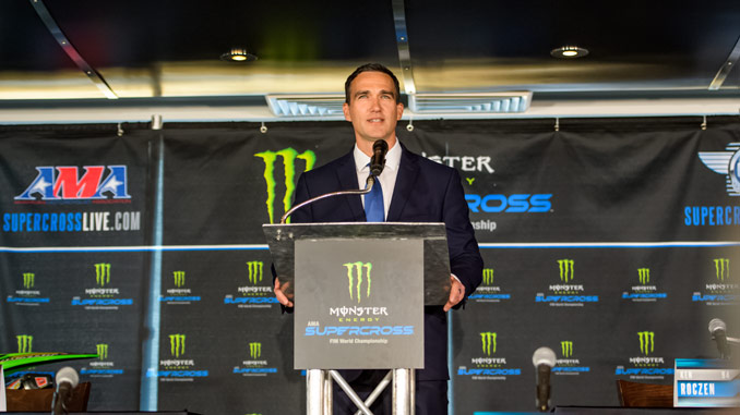 Piecing together Monster Energy Supercross