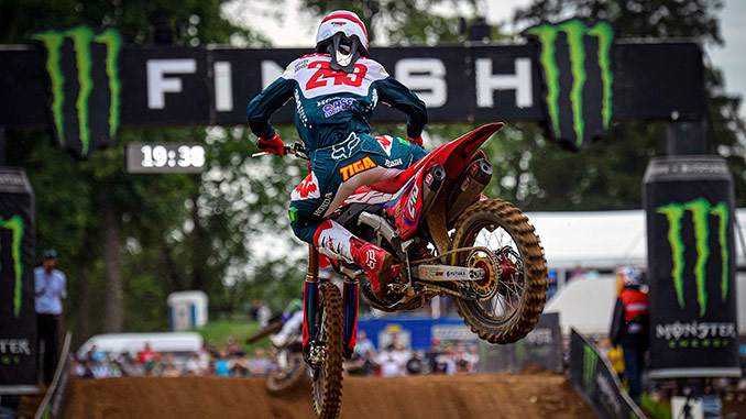 Gajser and Prado Take Victories in Latvia