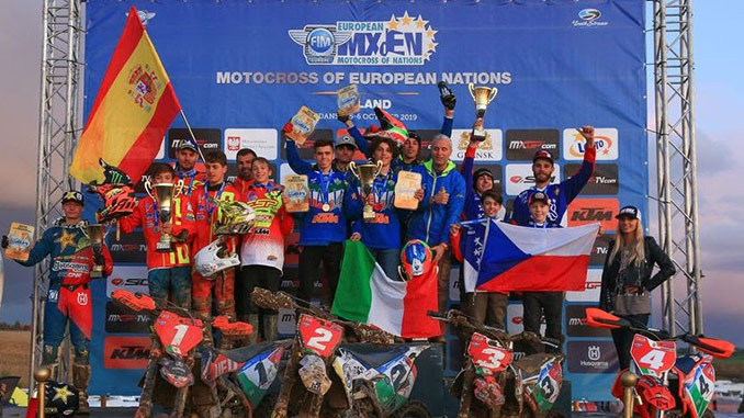 Team Italy and Team Netherlands Victorious in Poland for the MXoEN and WMXoEN
