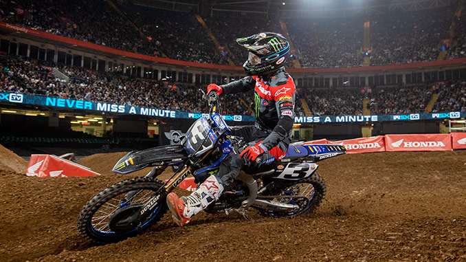 Perfect Tomac wins inaugural World Supercross Championship Grand Prix