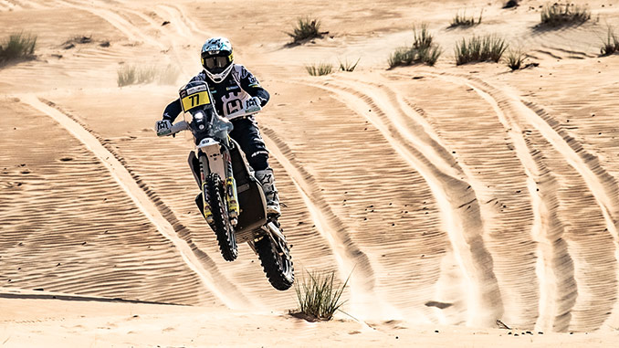 LUCIANO BENAVIDES WINS STAGE TWO AT 2023 ABU DHABI DESERT CHALLENGE