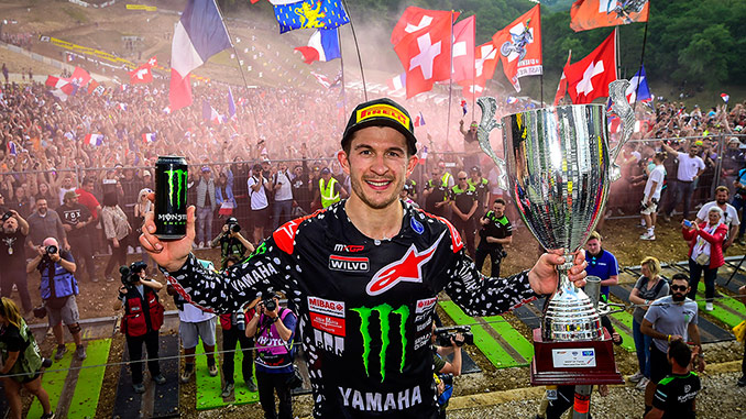 Seewer rises on top at the MXGP of France while Benistant dominates at his home Grand Prix
