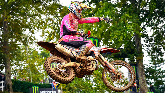 BIG MAN FORATO ON TOP OF THE WORLD IN ITALY WHILE LAENGENFELDER DOMINATES HIS RAM QUALIFYING RACE