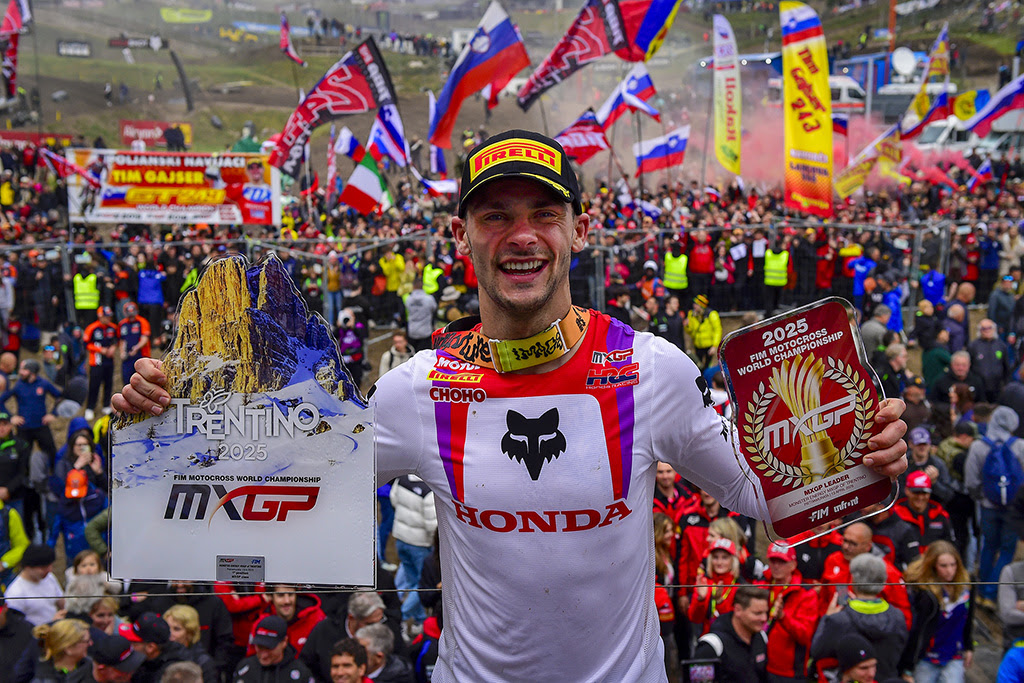 GAJSER AND ADAMO DELIGHT THE CROWDS WITH VICTORY AT THE MONSTER ENERGY MXGP OF TRENTINO!