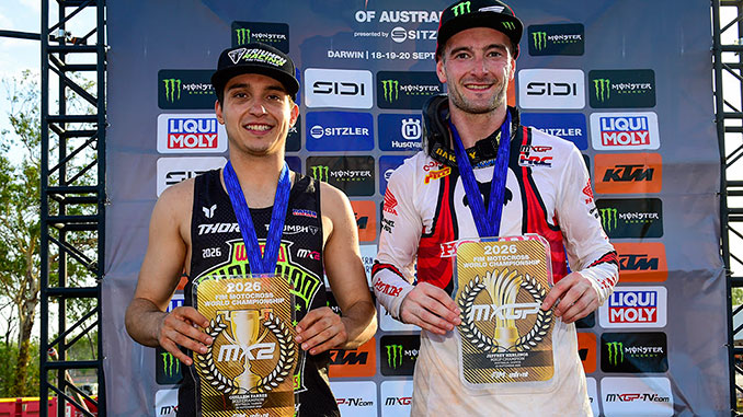 FARRES CLINCHES MX2 WORLD TITLE AS HERLINGS AND MC LELLAN WIN AT THE MXGP OF AUSTRALIA PRESENTED BY SITZLER!