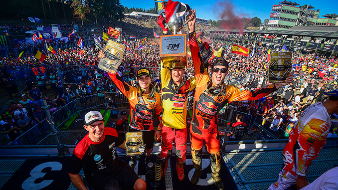 BELGIUM BREAK THEIR DROUGHT WITH VICTORY AT THE MONSTER ENERGY FIM MOTOCROSS OF NATIONS!
